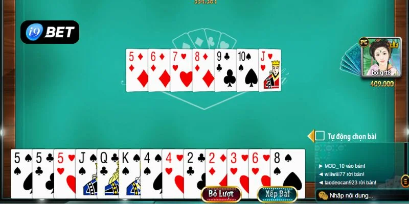 game bài tiến lên đổi thưởng