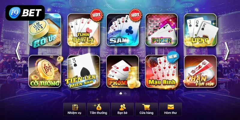 top game bài trực tuyến